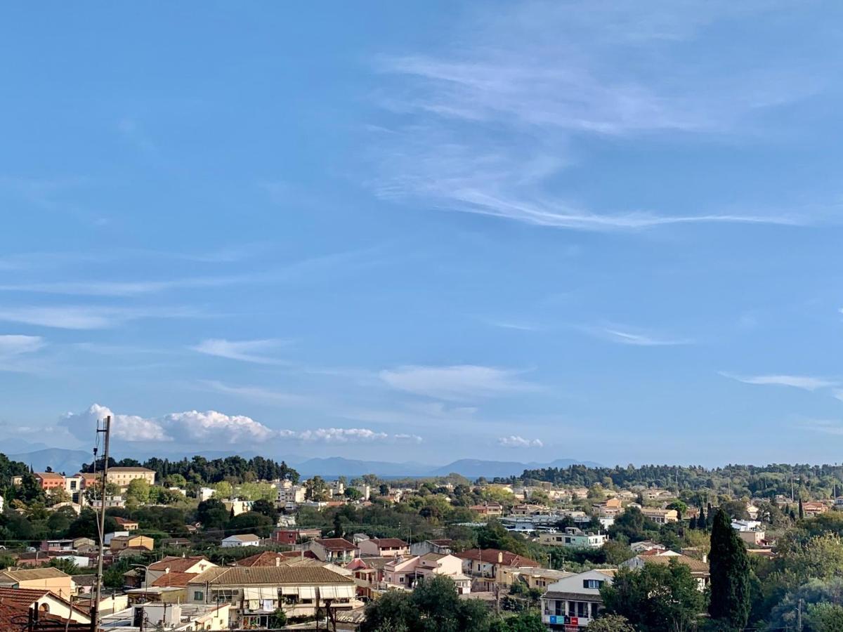 Panoramic Penthouse Corfu Town With Amazing Views Apartman Kültér fotó